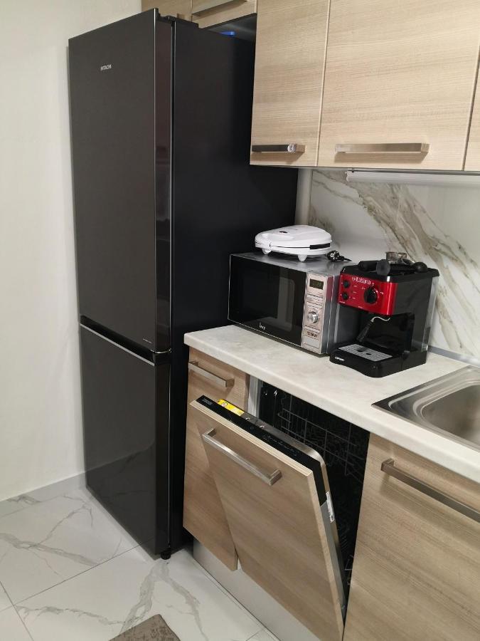 Cozy Sea View Apartment In Paralia Bagian luar foto
