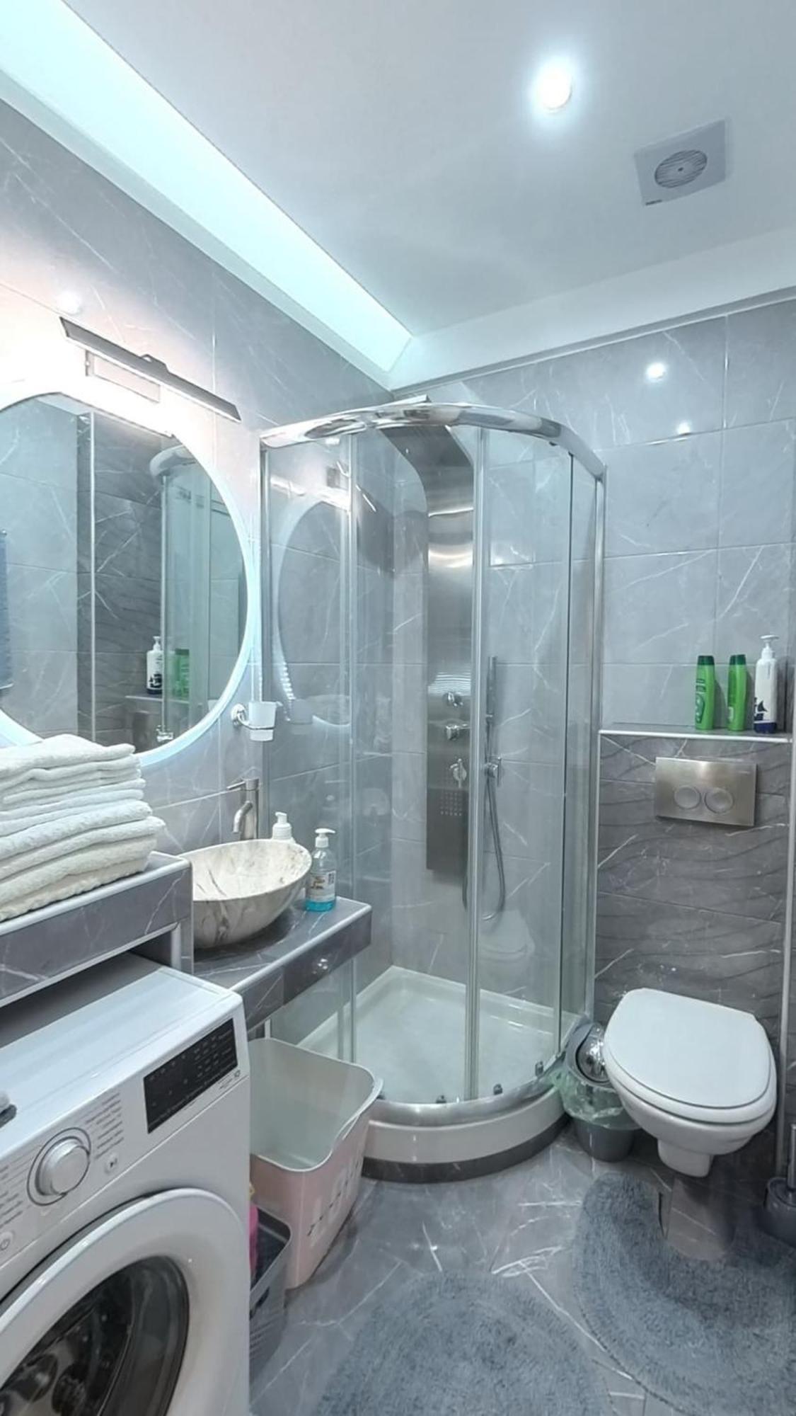 Cozy Sea View Apartment In Paralia Bagian luar foto