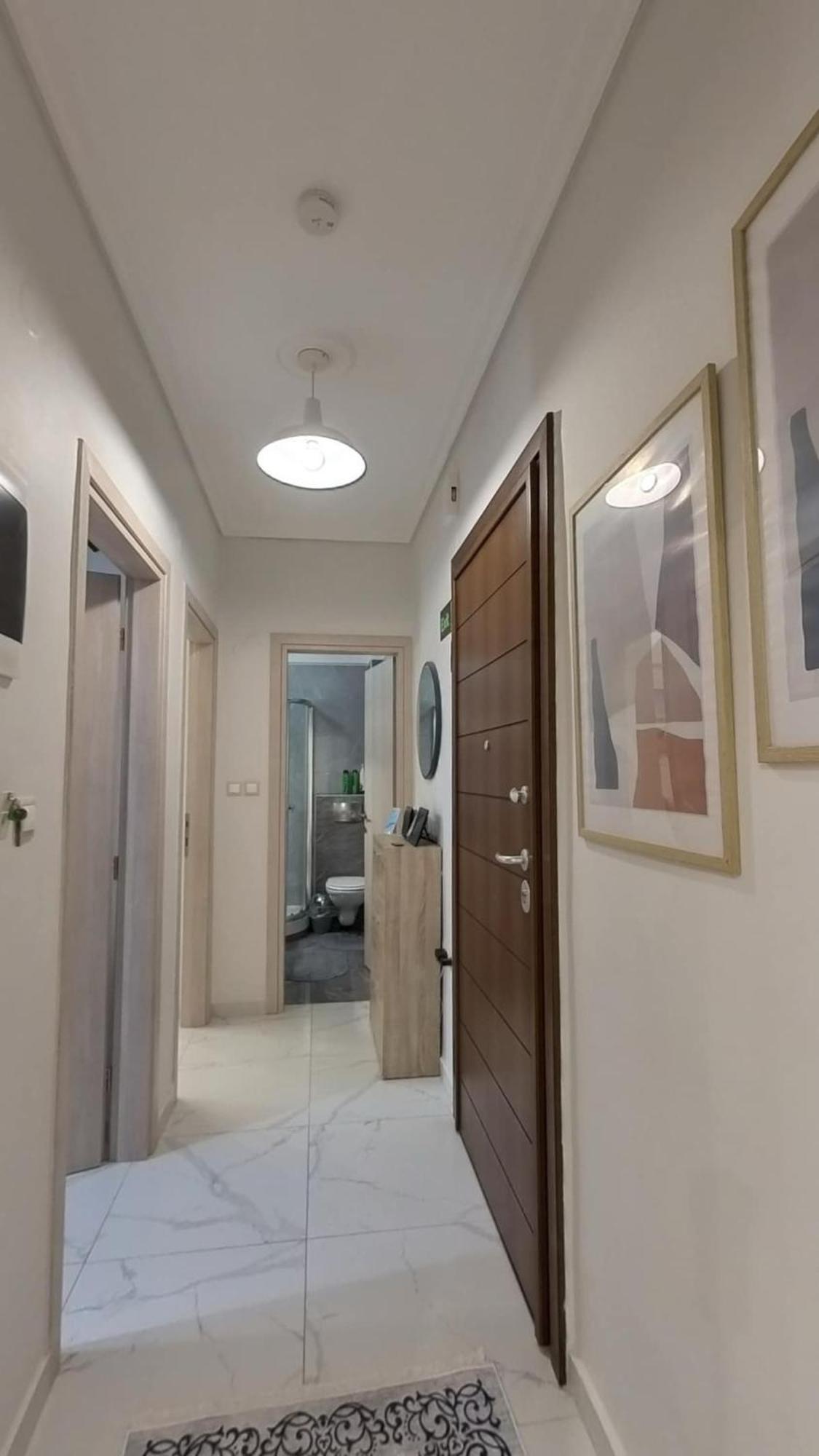 Cozy Sea View Apartment In Paralia Bagian luar foto