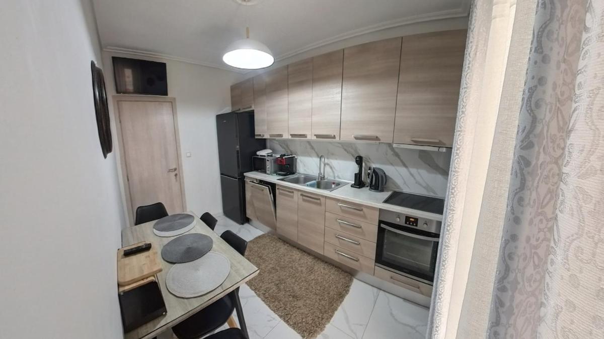Cozy Sea View Apartment In Paralia Bagian luar foto